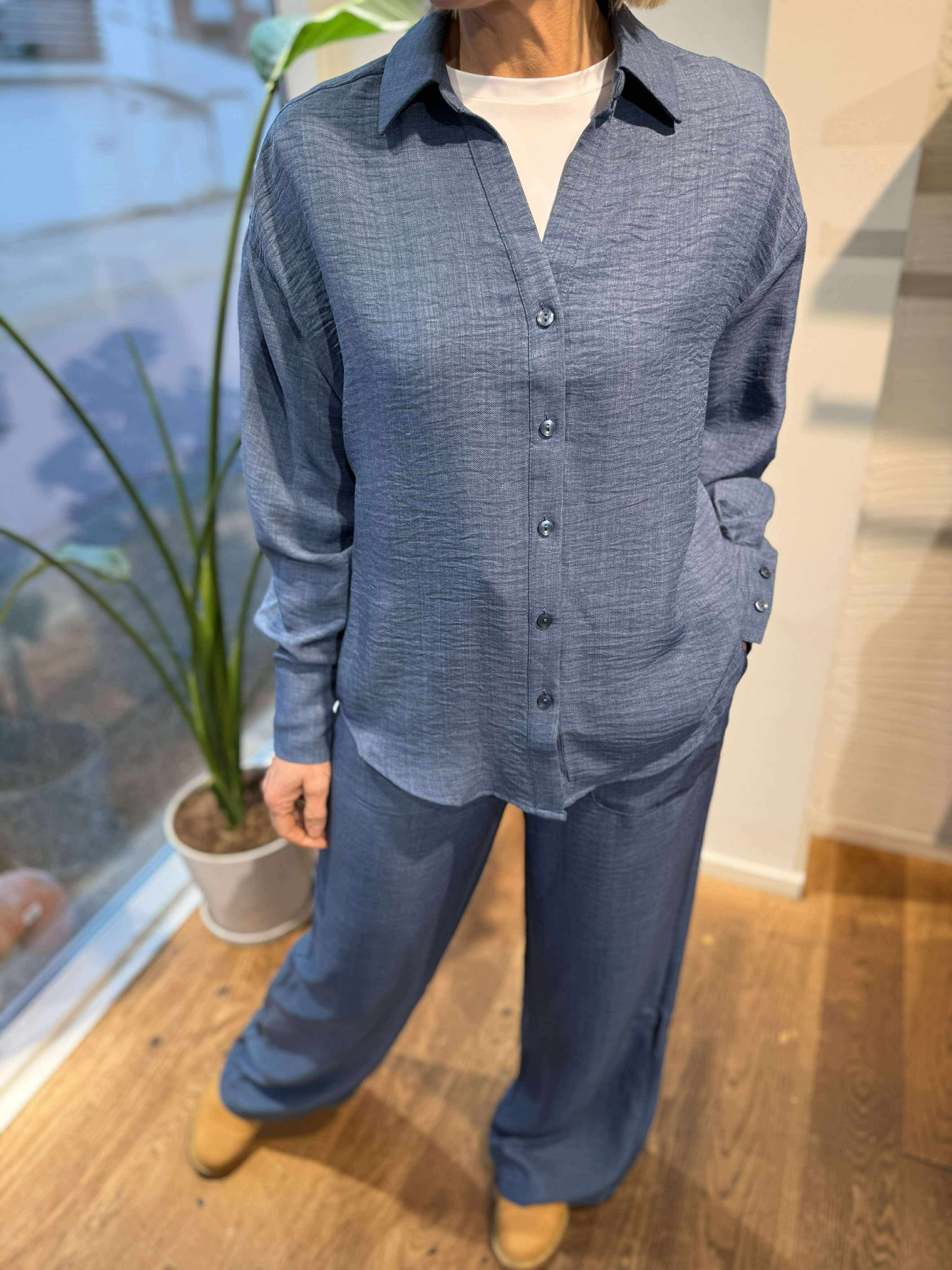 VMMELANEY Shirts - Dark Denim